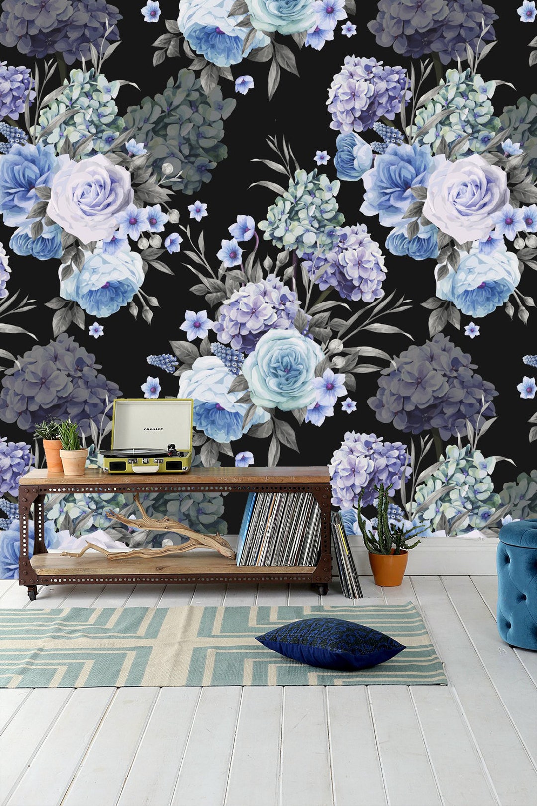Blue Peony Flowers Wallpaper Dried Flowers Floral Clipart - Etsy Israel Blue Peony Flowers Wallpaper Dried Flowers Floral Clipart - Etsy Israel