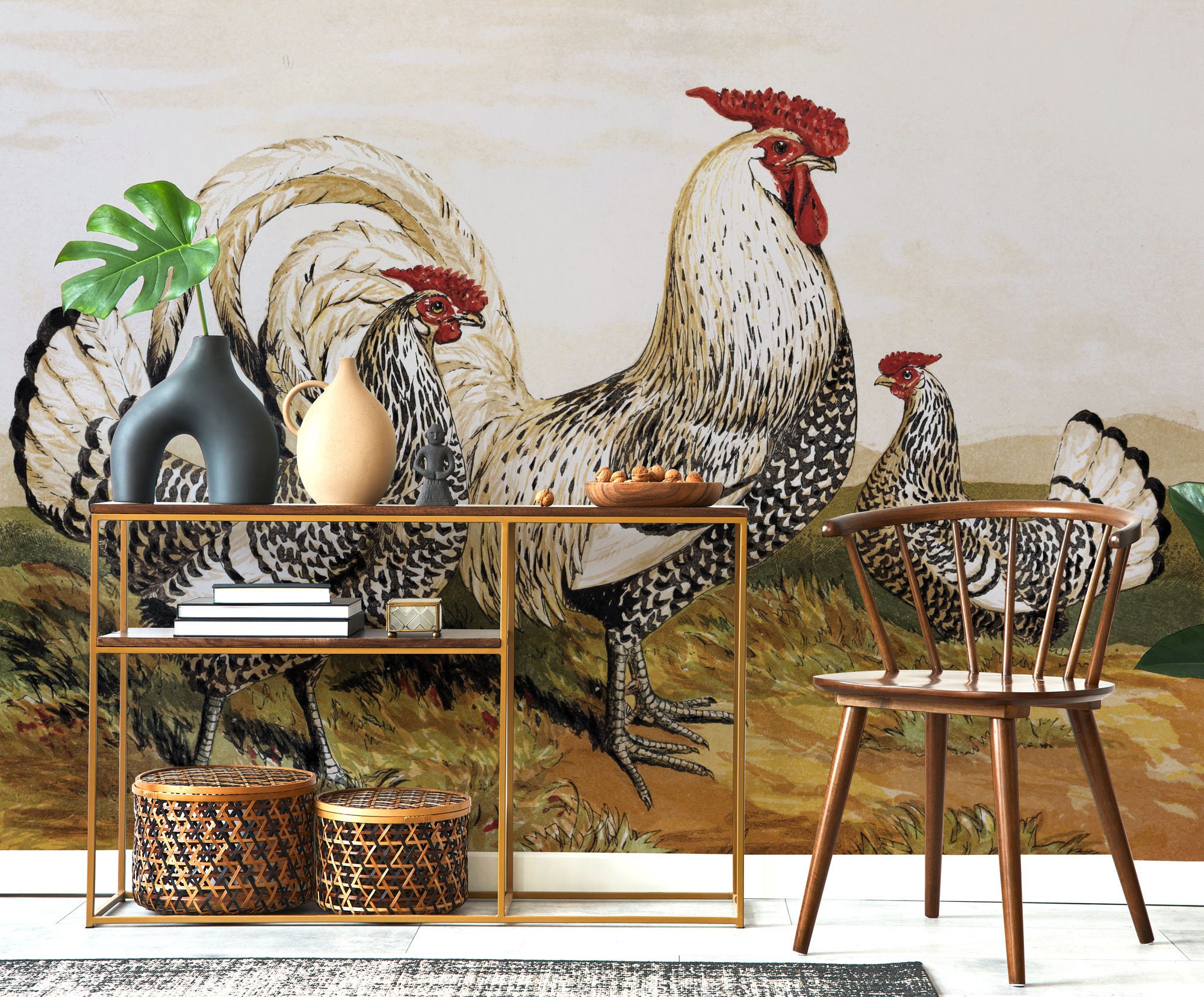 Top more than 166 rooster wallpaper kitchen super hot 3tdesign.edu.vn