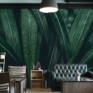 Green grass, leaves wallpaper, print painting, home decor,wall decal,removable peel and stick wallpaper,wall decor,sticker,outlander,clipart