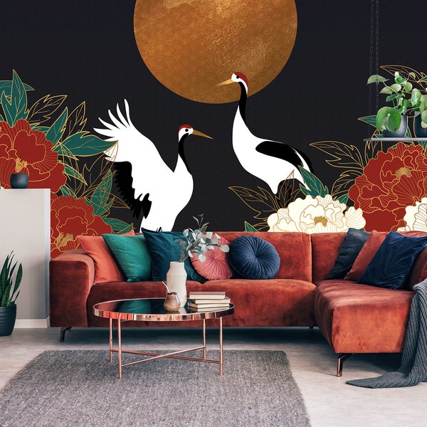 Oriental Wall Mural - Etsy