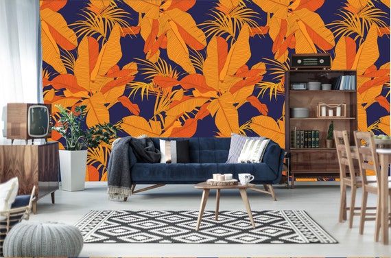 Cuscino Divano 40x40 Federa Cuscino In Ciniglia Foglie Tropicali - Morbido E Accogliente Per Relax E Arredamento