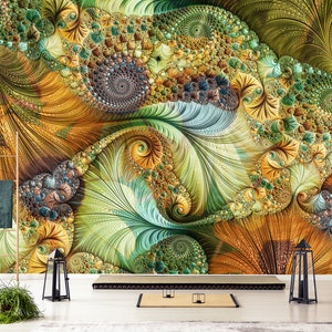 Decoración moderna del hogar 3D papel pintado joyería flor sala  TV telón de fondo de pared para paredes 3D : Herramientas y Mejoras del  Hogar