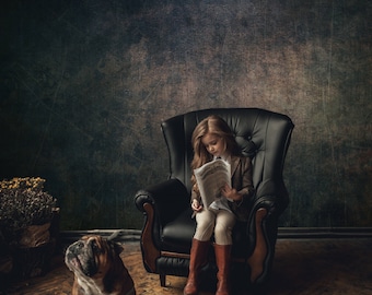 Gray grunge background with scratches, dark wallpaper | self-adhesive, removable, peel & stick wall mural