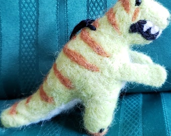 Needle Felted Dinosaur -- "T-Rex"