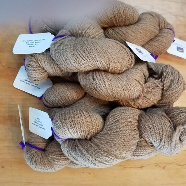 Garn - 90/10% Alpaka & Merino Blend