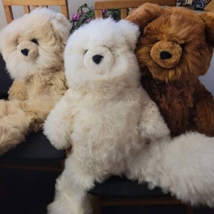 36 Inch Alpaca Fiber -  Extra Large Teddy Bears