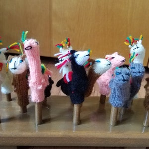Finger Puppets - Alpaca Fiber