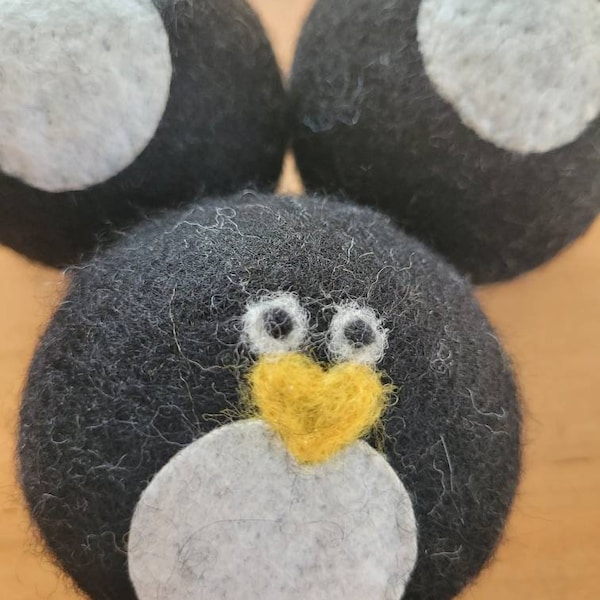 Animal Friends Dryer Balls -- Wool, Alpaca & Llama Fiber