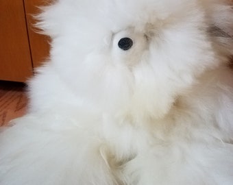 12 Inch Alpaca Fur Teddy Bears