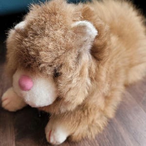Pussy Cats - 100% Baby Alpaca Fur Dark Fawn