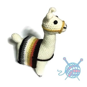 Pan Pride Llama Amigurumi