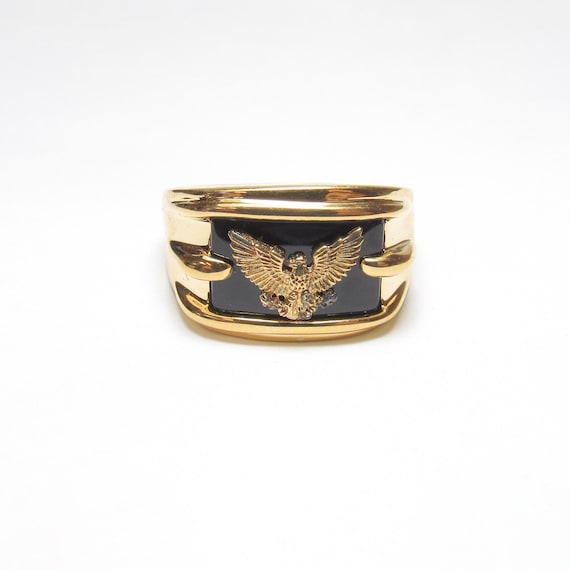 Heavy FRANKLIN MINT Sterling Silver Gold Tone With 14K Yellow Gold