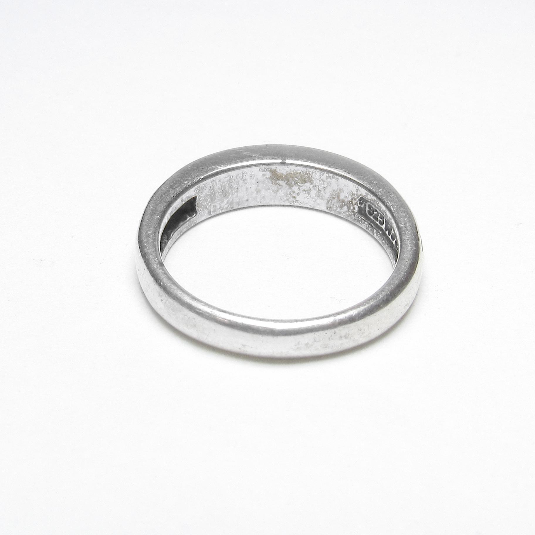 WALDECK JOHNSON Navajo Sterling Silver Natural Blue Candelaria