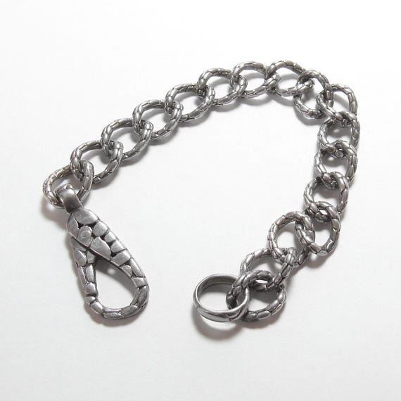 Sterling Silver Turtle Shell Design Large Lobster… - image 3