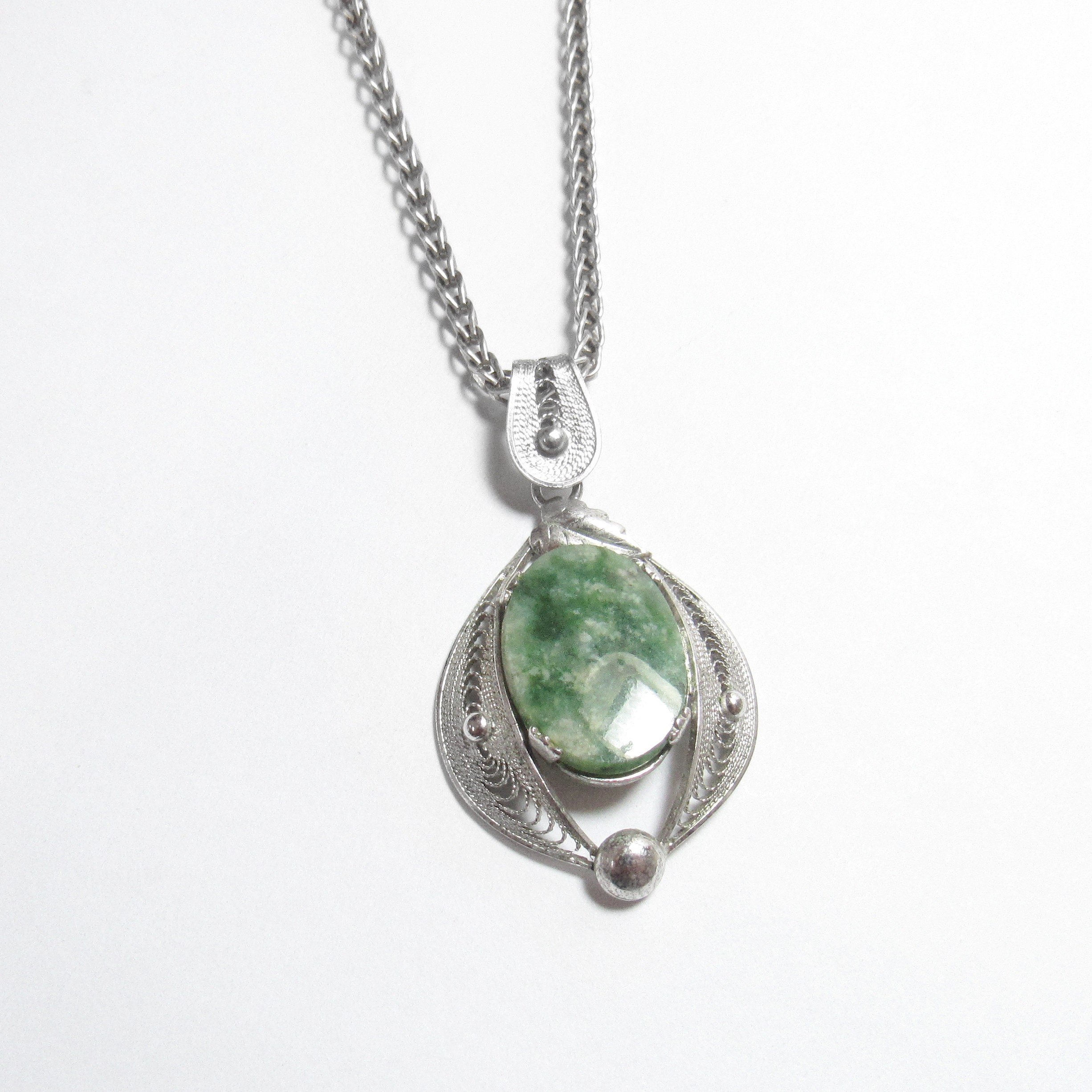 SORRENTO スターリングシルバー 4.00カラット 天然グリーン