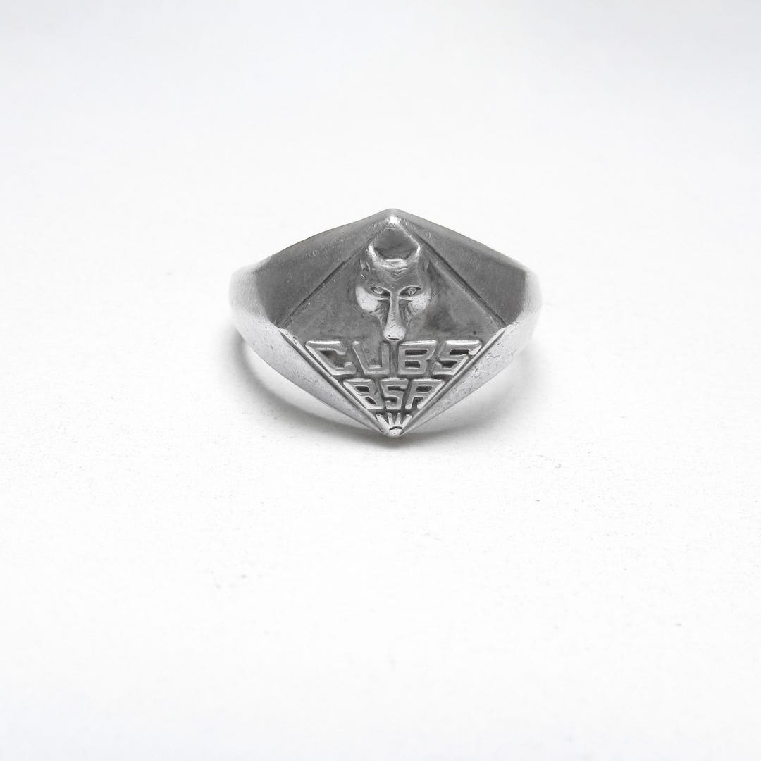 LIND BSA Boy Scouts of American Sterling Silver Cubs Ring Number 7