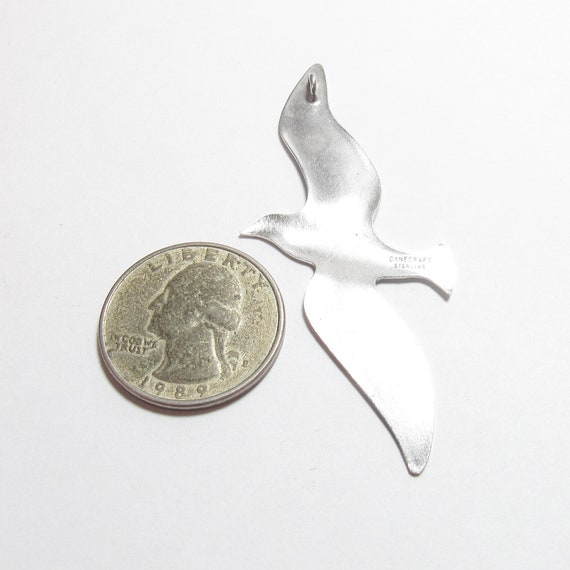 DANECRAFT Sterling Silver Seagull Bird Silhouette… - image 3