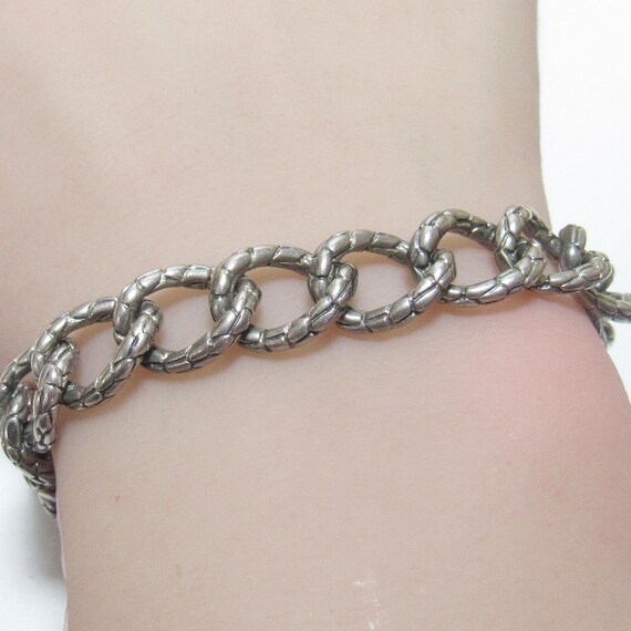 Sterling Silver Turtle Shell Design Large Lobster… - image 4