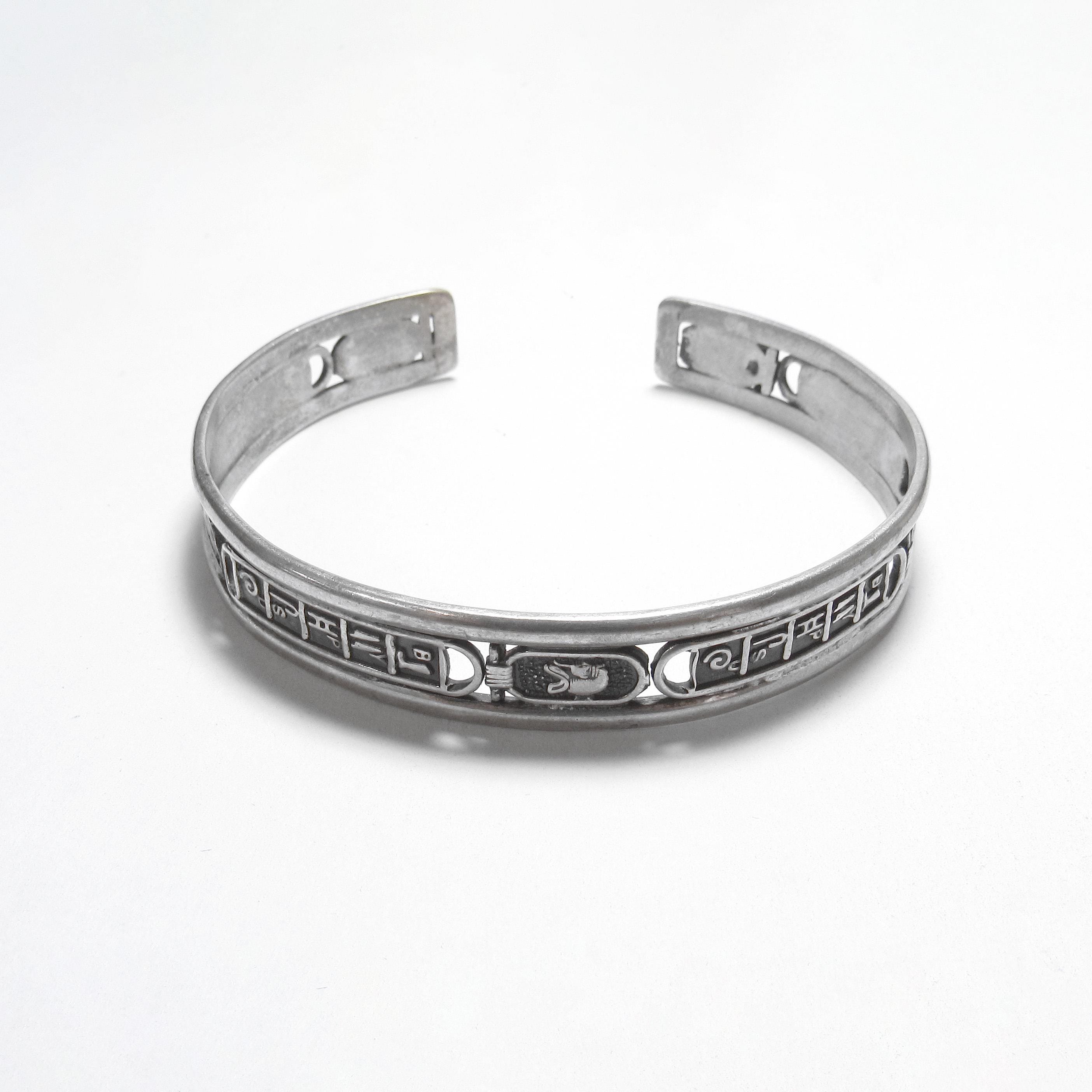 Antique 800 Silver Bracelet - Etsy