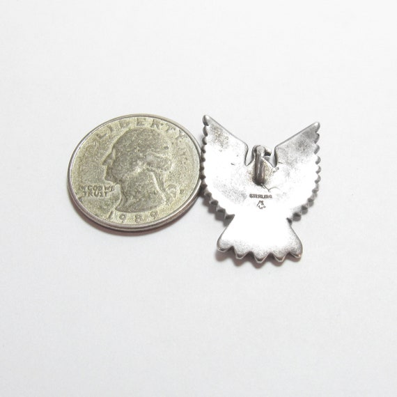 LITTLE SILVER FOX Navajo Sterling Silver Natural Inla… Gem