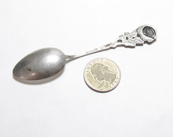 ANTIKO 800 (80%) Silver Carved Rose Flower Handle Coffee or