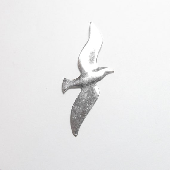 DANECRAFT Sterling Silver Seagull Bird Silhouette… - image 1