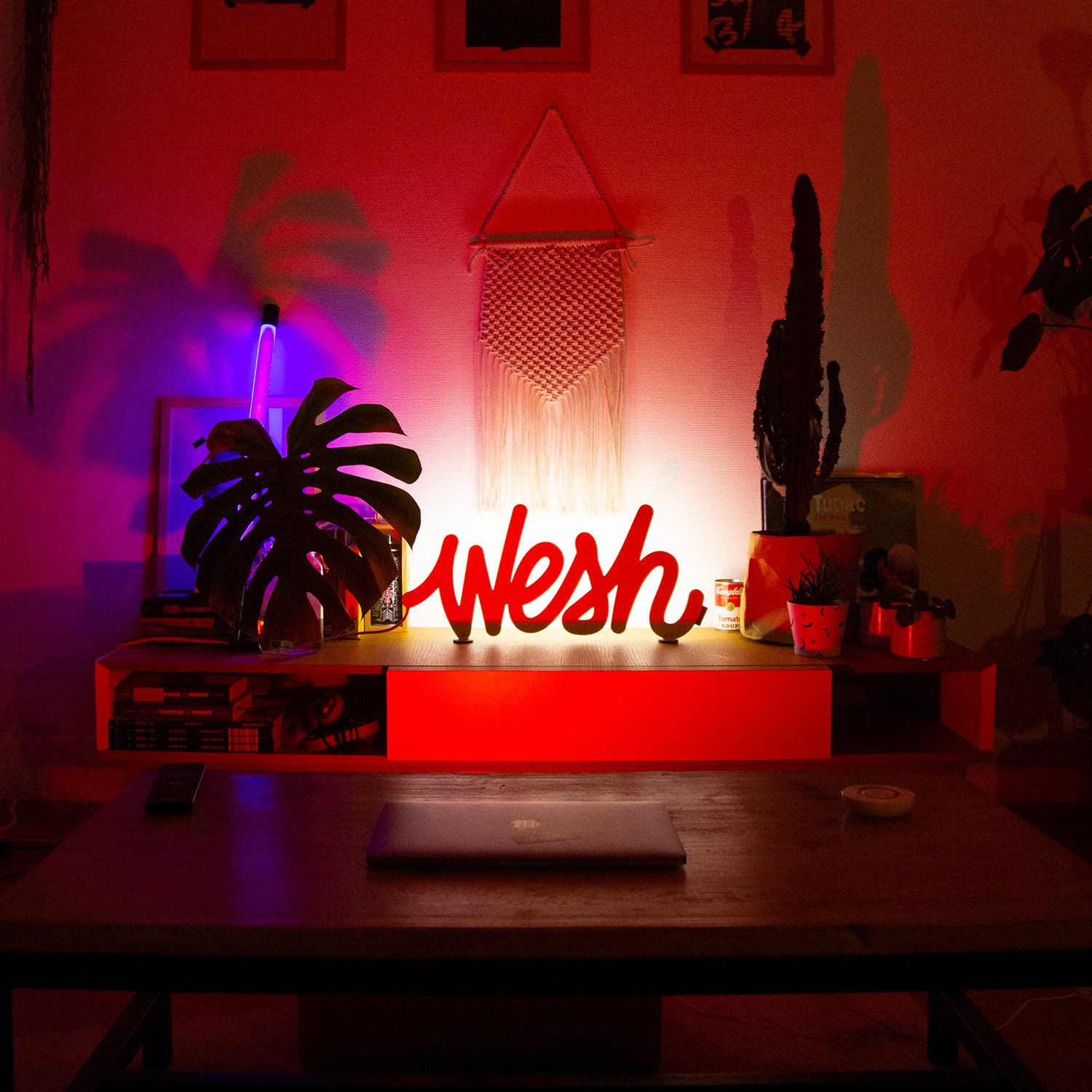 Wesh - Lettrage en Bois Fait Main. Edition Limitée