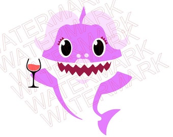 Download Baby shark cricut | Etsy