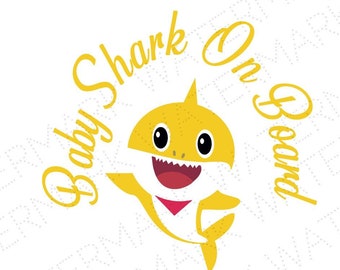 Download Baby shark cricut | Etsy