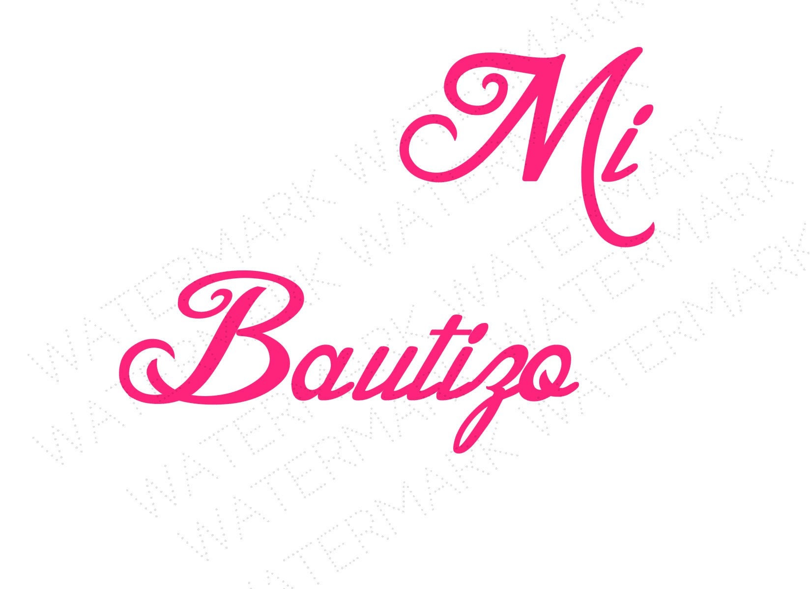 Download Mi Bautizo Cutout Files for Cricut SVG and Silhouette ...