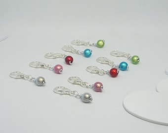 Inner Glow: stitch markers for knit or crochet