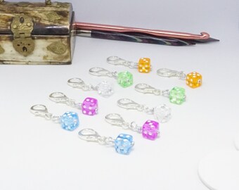 Grosvenor: stitch markers for knit or crochet