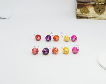 Don't Drink the...: stitch markers for 6mm or smaller needles