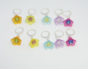The Bucket Residence: stitch markers for crochet or knitting