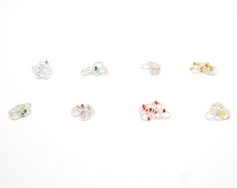 Lightness: stitch markers for 5.0mm needles or smaller