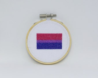 Cross-stitch Pride Flags