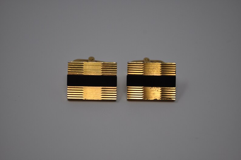 Vintage Gold-Tone Cufflinks