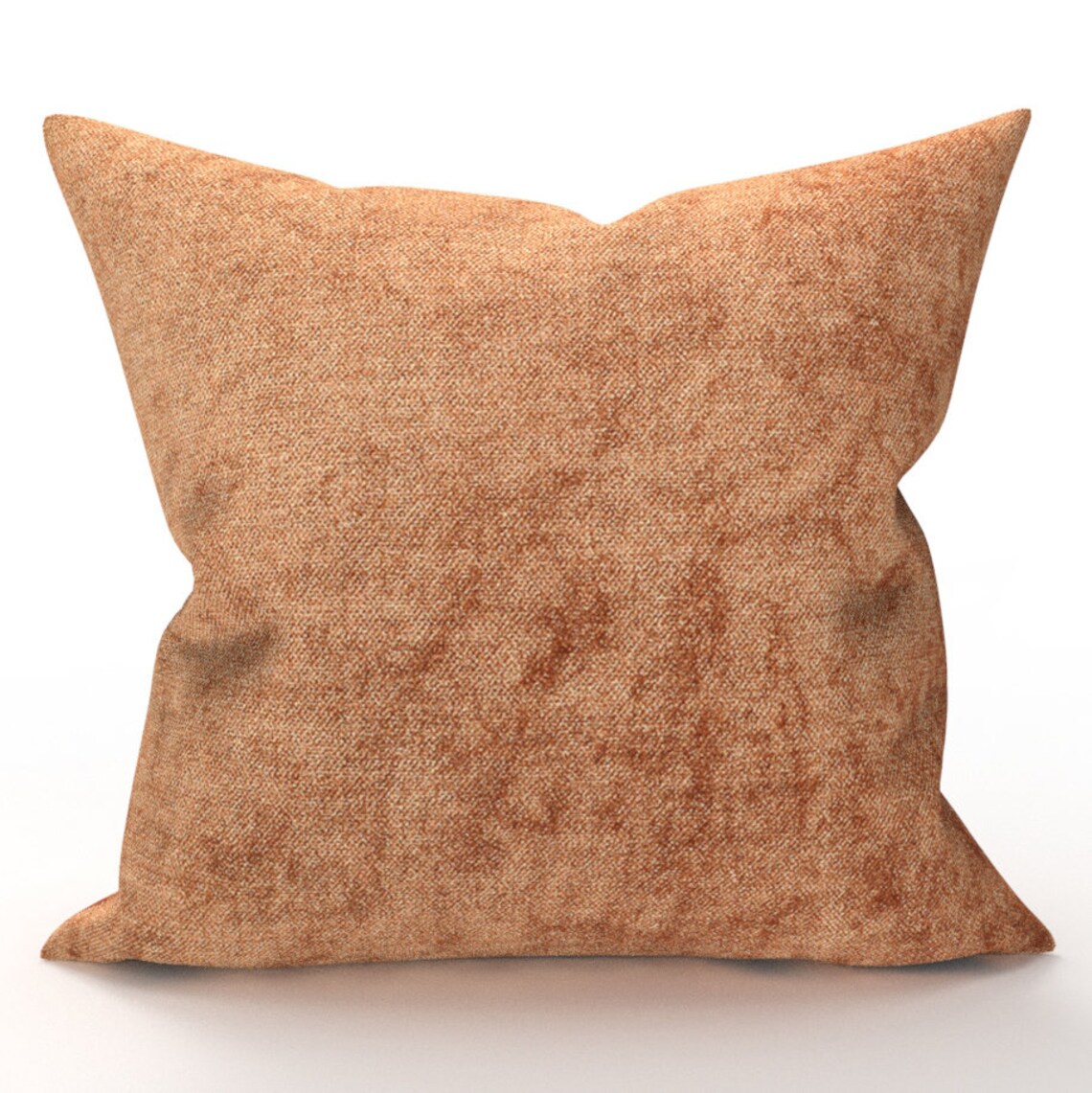 DECORATIVE THROW PILLOW Cover Copper Velvet Textured Pillow Etsy