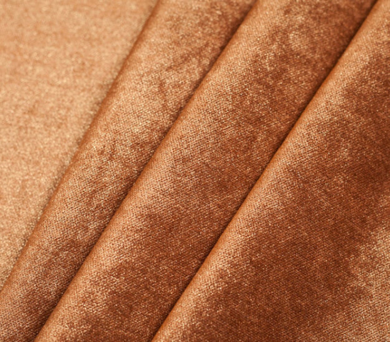 DECORATIVE THROW PILLOW Cover Copper Velvet Textured Pillow Etsy