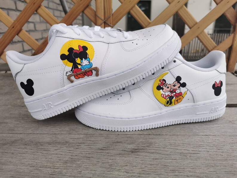 Air force custom Nikemickey mouse Minnie gift woman | Etsy