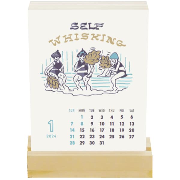 Letterpress 2024 Calendar Etsy