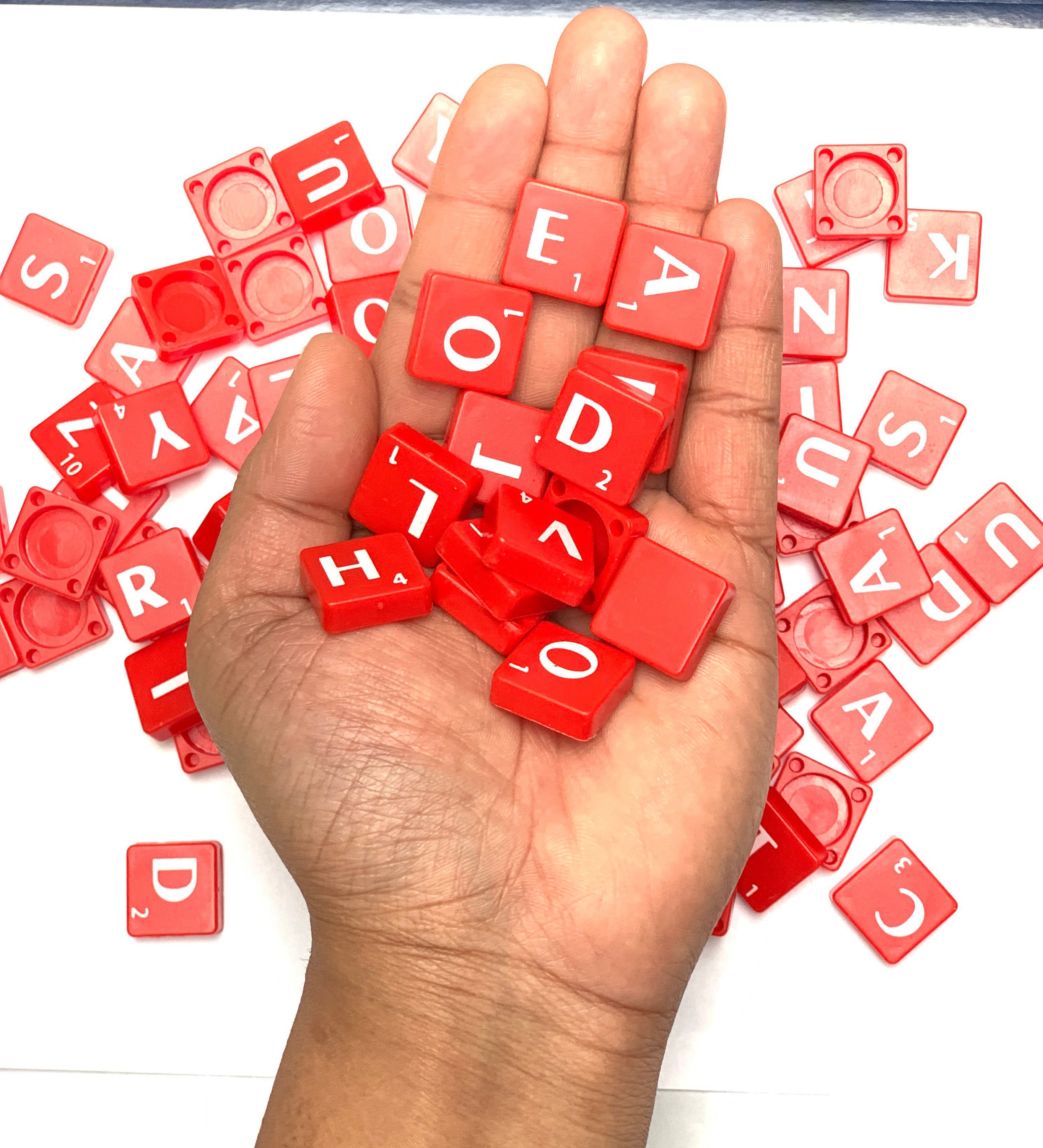 Individuelle Rote Scrabble Buchstaben Rahmen Fliesen Etsy