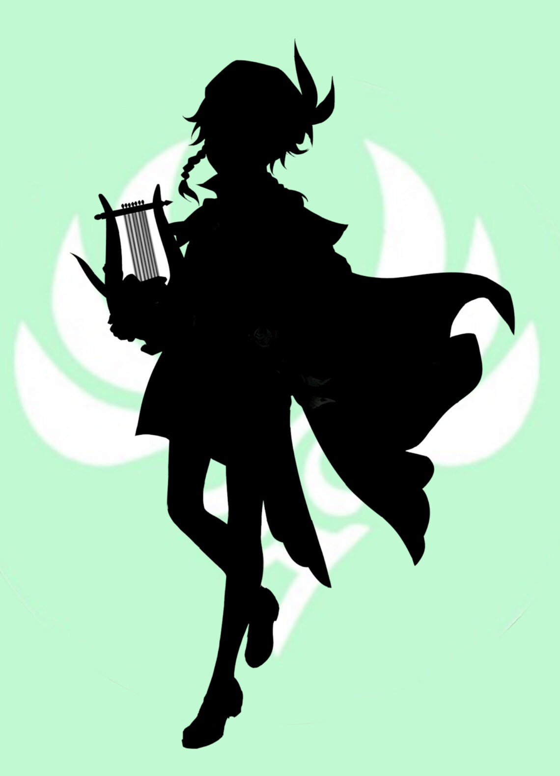 Genshin Impact Vision Silhouette All the Characters - Etsy