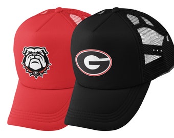 Georgia Bulldog Hat - Etsy