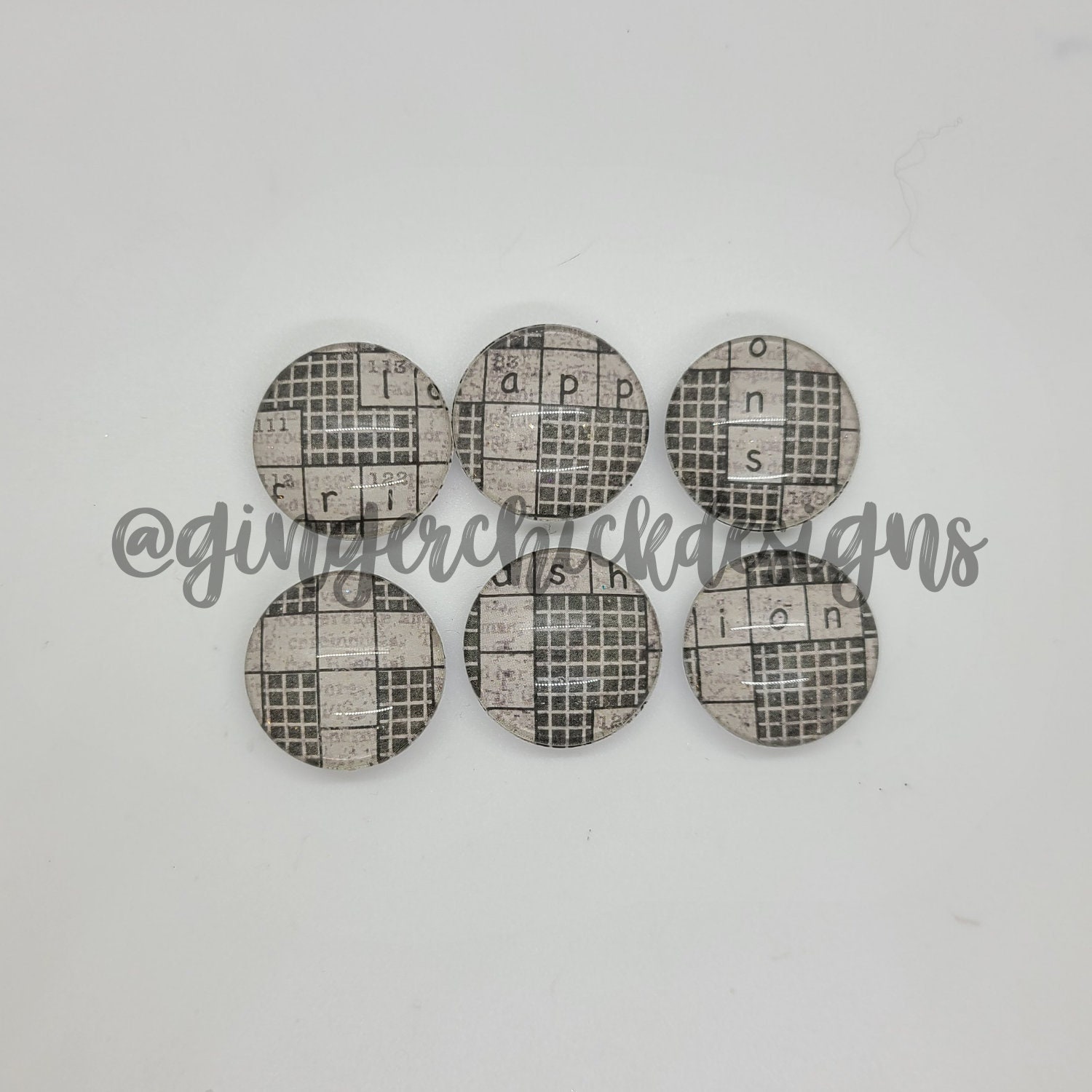 Crossword Puzzle Refrigerator Custom Etsy