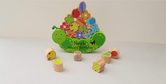 wooden caterpillar etsy