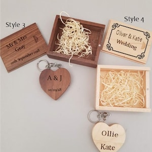 Personalised USB Drive in a Presentation Box. Pen Drive, Engraved USB, Memory Stick, Anniversary, Wedding, Christening, Baptism, Flash drive