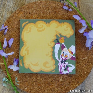 Hazbin Hotel Lucifer and Ducky Notizblock,, 10 x 10 cm Notizblock,, Hazbin Hotel