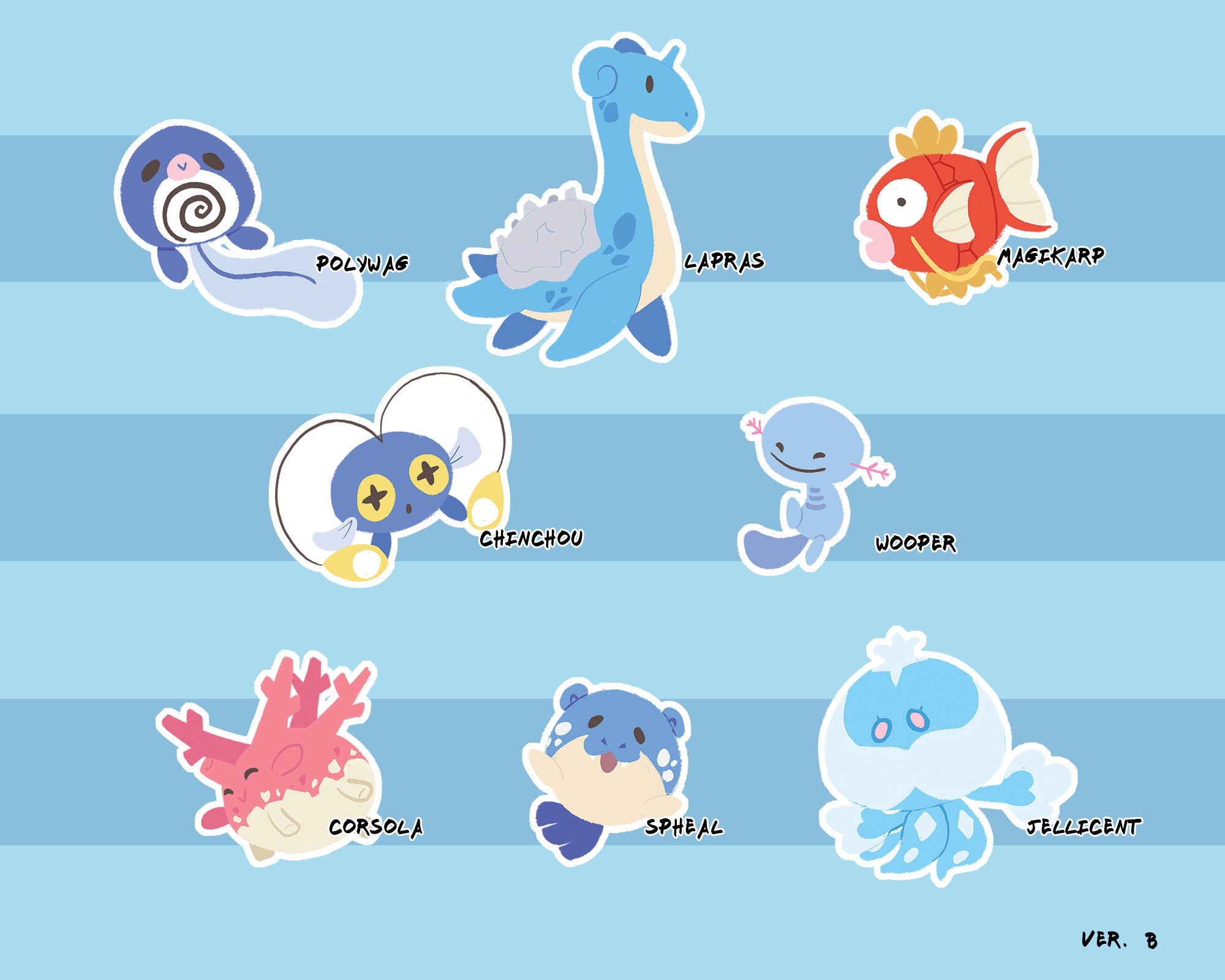 Qwilfish Evolution Chart