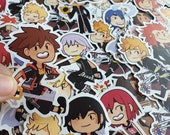 キングダム ハーツ ステッカー、ソラ、リク、カイリ - Etsy 日本